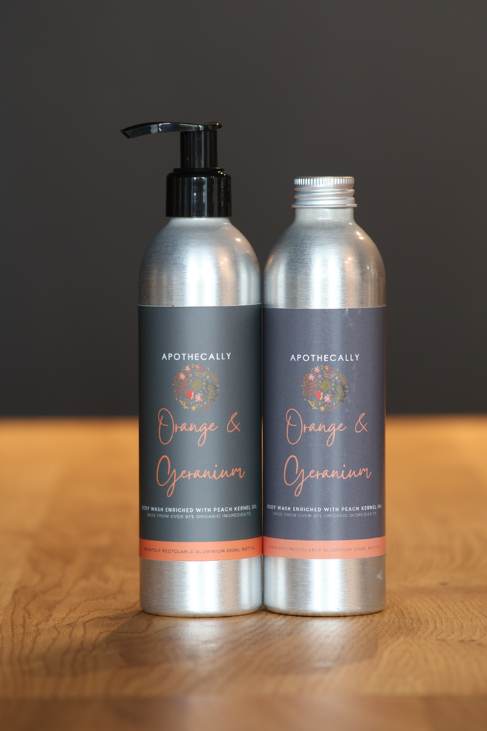 Orange and Geranium Body Wash