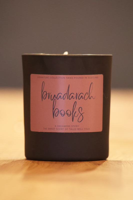 Bruadarach Books Signature Candle