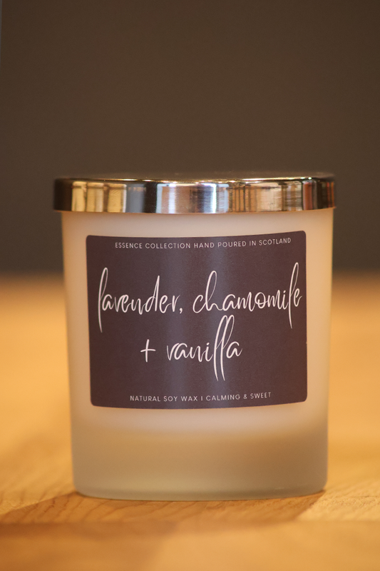 Lavender, Chamomile & Vanilla Essence Candle