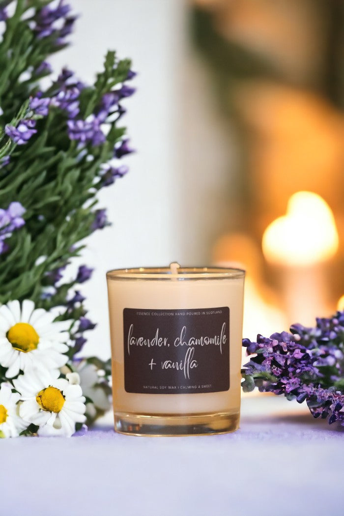 Lavender, Chamomile & Vanilla Essence Candle